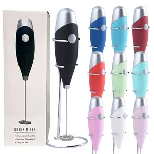 Online Top Seller 2024 Milk Frother Kitchen Gadgets Electric Milk Frother Handheld Milk Frother