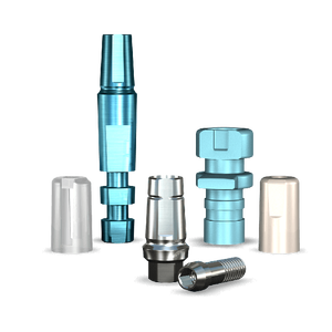 Nobre Implante <span class=keywords><strong>Abutments</strong></span> SimplyCrown Bridge Legacy SMART PACK Côncavo Perfil Estreito Plataforma Collar Altura - Product Image 3