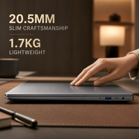 OEM Groothandel 15,6 Inch FHD Zakelijke Laptop AMD Ryzen 5 3501U Quad Core 8GB RAM 256GB SSD Windows 11 Pro Notebook Computer WiFi