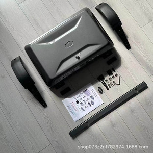 Caja de Techo para Land Rover, 300L-400L, Apertura Lateral Única, Montaje Trasero, Almacenamiento para Llanta de Repuesto, Plástico Verde - Product Image 5