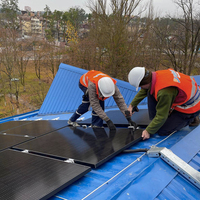 Panel Surya Qcells Q.PEAK DUO G10 360W 370W 380W Watt Semua Hitam Modul PV Q CELL
