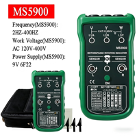 Testeur de séquence triphasé MS5900 1-400V AC, indicateur de rotation de phase de moteur CAT III 600V, outil de test électrique LED pour la maintenance