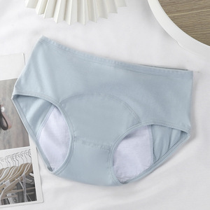 Mutandine mestruali a prova di perdite all'ingrosso pantaloni fisiologici intimo <span class=keywords><strong>donna</strong></span> periodo <span class=keywords><strong>cotone</strong></span> <span class=keywords><strong>impermeabile</strong></span> slip taglie forti - Product Image 6