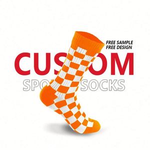 Calcetines de tubo medio transpirables con estampado floral para mujer, tejidos con logo, para la temporada de primavera, para mayoristas. - Product Image 5