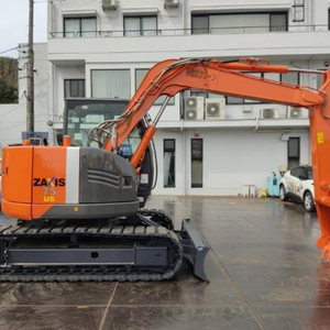 Excavadora usada original bien mantenida Excavadora Hitachi zx75us en buenas condiciones de trabajo - Product Image 4