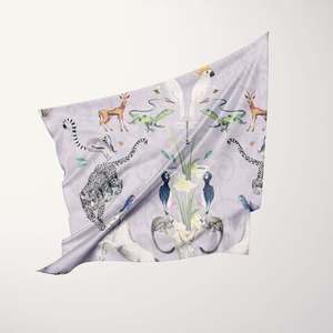 ผ้าพันคอไหมสั่งทำพิเศษพร้อมโลโก้สำหรับโปรแกรมของขวัญองค์กร อุปกรณ์เสริมคุณภาพพรีเมียมพร้อมการสร้างแบรนด์ของคุณเอง ขายส่ง - Product Image 4