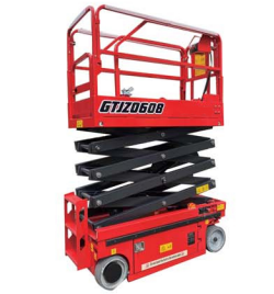 Plataforma Elevadora Hidráulica Móvil Eléctrica <span class=keywords><strong>de</strong></span> Cuatro Ruedas con Tijera Hidráulica para Trabajos Aéreos - Product Image 5