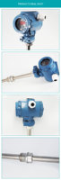 AICE TECH ABSD-132WD Transmetteur industriel antidéflagrant avec affichage LED et capteur de température, type Pt100/K, communication OEM