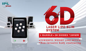 6D Lipo Laser therapie Gewichts verlust Fett verbrennung Lipolyse Schönheits salon Ausrüstung Fett absaugung Hauts kulptor Hauts traffung - Product Image 5
