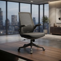 Vente en gros Best-Supplier Chaise de bureau en maille robuste Design moderne Accoudoirs rotatifs Caractéristique à bascule Niveau exécutif réglable