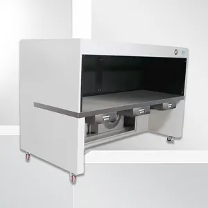 Three persons horizontal laminar airflow cabinet with powder coating steel