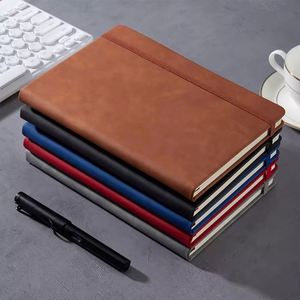 Classic Creative Pu Leather Hardcover Organizer/Planner Office School Portable <b>Journal</b> Notebook Customize Stationery Supplies A6 - Product Image 1