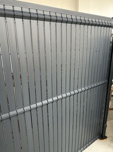 Kit de <span class=keywords><strong>occultation</strong></span> <span class=keywords><strong>en</strong></span> <span class=keywords><strong>PVC</strong></span> pour clôture, couleur anthracite, lattes verticales 3D, panneaux de jardin <span class=keywords><strong>rigides</strong></span>, lattes d'intimité, cadre métallique de 6 pieds - Product Image 5