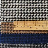 50% laine 500 g/m Melton tissu pied-de-poule approvisionnement d'usine pour hommes et femmes manteaux chapeaux gants en Stock