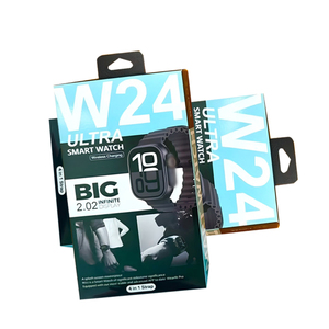 นาฬิกาข้อมืออัจฉริยะ Cross-border W24 ULTRA รองรับ NFC โทรออก วัดอัตราการเต้นของหัวใจ ความดันโลหิต ตรวจจับการออกกำลังกาย วัดอุณหภูมิ หน้าจอซิลิโคน TFT - Product Image 5