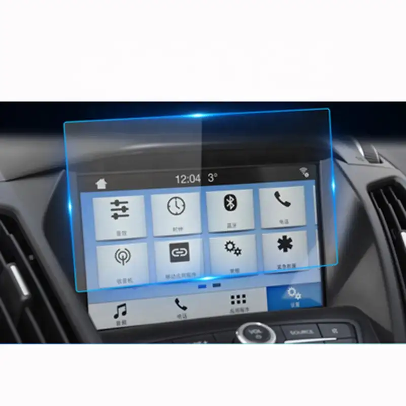 Accessori per interni auto di vetro temperato protezione dello schermo di tocco di navigazione per Ford Kuga strumento pellicola protettiva dello schermo