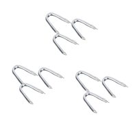 Clous en U galvanisés de 15-30 mm pour clôtures de bétail