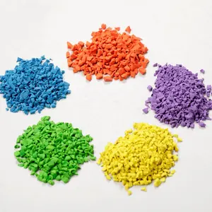 Epdm Raw Material Environmental Playground Raw Materials Epdm Chips Rubber Granules Wetpouring Surface Material