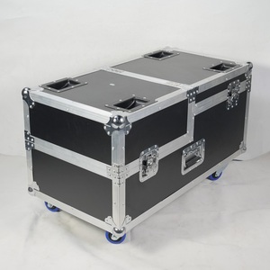 Machine à fumée électrique à deux têtes WaterBase DMX512 3000W, té<span class=keywords><strong>l</strong></span>écommande, métal, faible brouillard pour mariage - Product Image 3