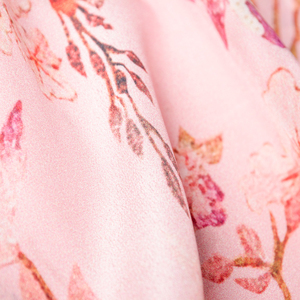 2021 nuova primavera <span class=keywords><strong>camicia</strong></span> di seta di gelso stampata in Crepe De Chine <span class=keywords><strong>camicia</strong></span> di seta merlata - Product Image 4