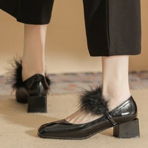 Women's Summer High Heeled Shoes Sexy <b>Closed</b> <b>Toe</b> Stiletto <b>Heel</b> Anti-Slip & Evergreen for Fashion Parties - Product Image 3