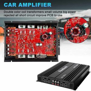 7900W 4 Channel Car <b>Amplifiers</b> Subwoofer <b>Speaker</b> Audio <b>Amplifier</b> Vehicle Subwoofer Bass <b>Amplifier</b> Enclosure Auto Sound Car Audio - Product Image 5