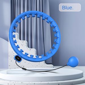 Aro de <span class=keywords><strong>Hula</strong></span> Inteligente Desmontable de 24 Segmentos, Aro de <span class=keywords><strong>Hula</strong></span> con Peso Inteligente para Ejercicios de Cintura - Product Image 3