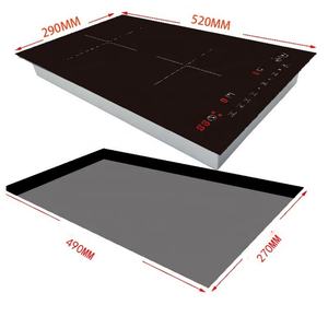 Placa de Inducción de Doble Zona Flex, 220V, Integrada en la Encimera, con Sensor Táctil, 20.07 Pulgadas - Product Image 1