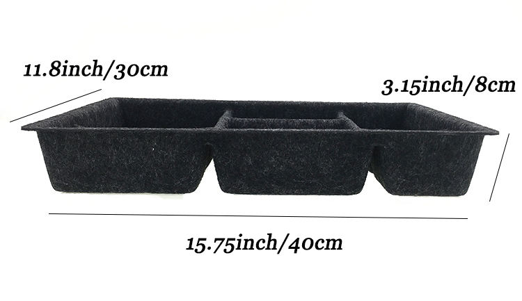 felt desk drawer organizer