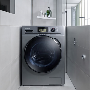 <span class=keywords><strong>Lavadora</strong></span>-<span class=keywords><strong>Secadora</strong></span> de Carga Frontal Totalmente Automática de 8KG 10KG 12KG 13KG, Combinación de <span class=keywords><strong>Lavadora</strong></span>-<span class=keywords><strong>Secadora</strong></span> con Inversor BLDC Todo en Uno - Product Image 5