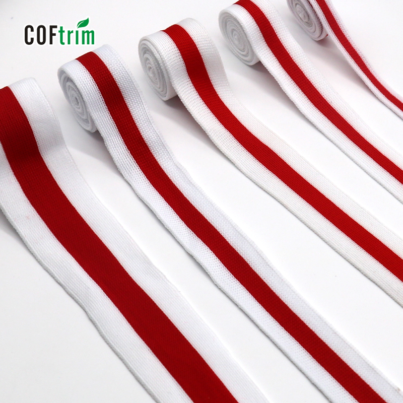 Blanco con rojo