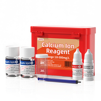 Kit de Prueba de Iones de Calcio Jubway 10-500mg/L, Medidor de Dureza del Agua para Acuarios, Acuicultura, Piscinas y Monitoreo de la Calidad del Agua Industrial