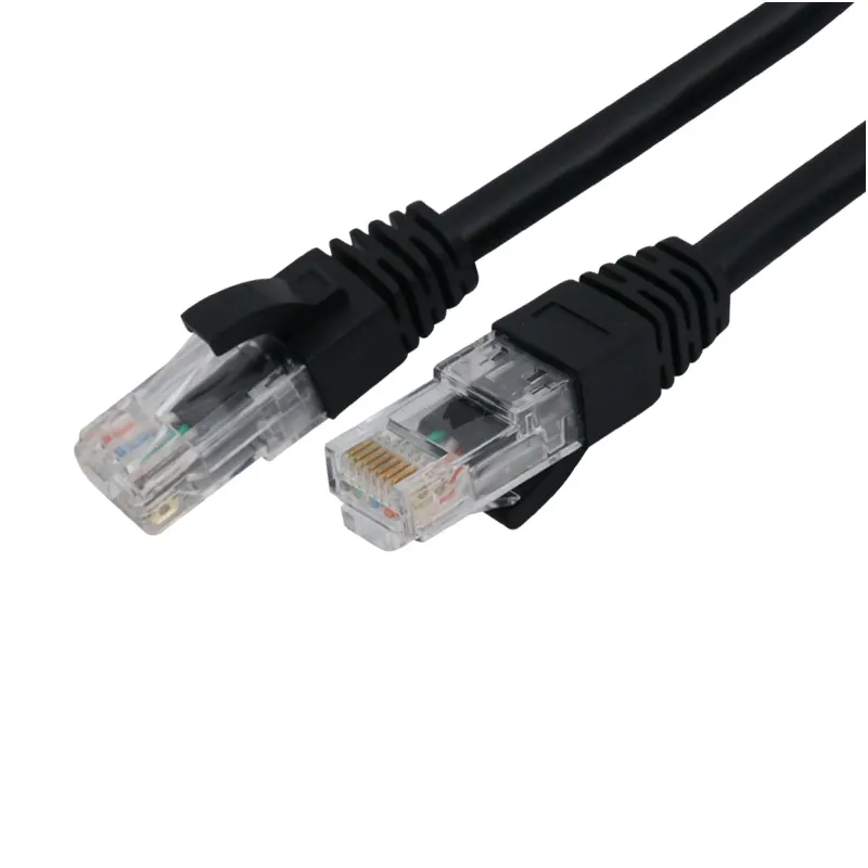 Cat6 Ethernet Patch Cable-เครือข่ายอินเทอร์เน็ตสาย-RJ45ควั่น,550Mhz UTP,ลวดทองแดงเปลือยบริสุทธิ์24AWG สายจัมเปอร์,1ft