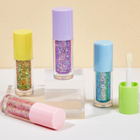 Fard à paupières liquide en gel minéral imperméable et non toxique avec paillettes de perles et de diamants, vente en gros