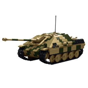 Tk8005 Juego de Bloques de Construcción de Modelo de Tanque Militar de la Segunda Guerra Mundial, 1463 Piezas, Juguete Educativo para Niños de 8 a 13 Años - Product Image 1