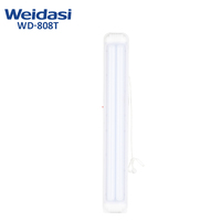 Lampe de poche LED portable rechargeable Weidasi, lampe de secours, lanterne de camping, charge USB