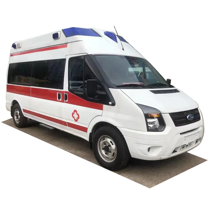Neuer Zustand Emergence Vehicles Electric Ambulance Auto Diesel Medical Motor Räder Brems getriebe Automatic Origin Drum