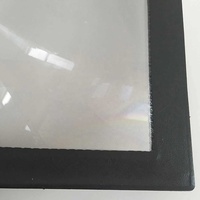Loupe de lecture grand format en feuille, lentille Fresnel en PVC