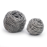 Balle de nettoyage en fil de fer, ustensiles lourds, pour la cuisine, vente en gros
