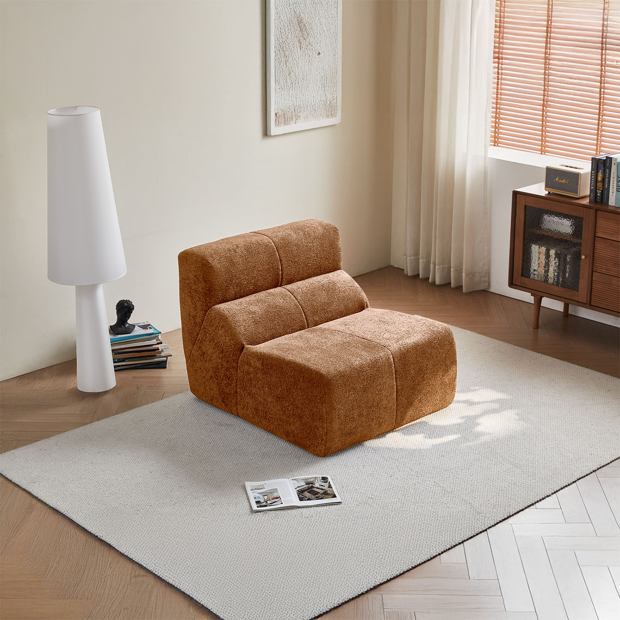 สีน้ำตาล