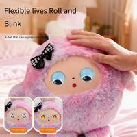 Jouet en peluche interactif en polyester AI multilingue, robot intelligent, poupée éducative précoce, jouet parlant doux contrôlé par application, dynamique
