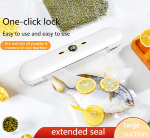 Machine de mise sous vide à affichage numérique pour la cuisine, la maison et le commerce, machines d'emballage pour la conservation des aliments avec 10 sacs sous vide - Product Image 3