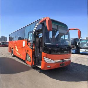 Autobús de Lujo ZK6109 Usado, 45 Asientos, Motor Trasero, Diésel Euro 3, Manual, Color Rojo - Product Image 1