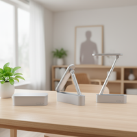 Lampe de bureau créative moderne à LED RGB USB, flexible, magnétique, à intensité variable, pour étudiants, bureau, lecture, chevet, vente en gros