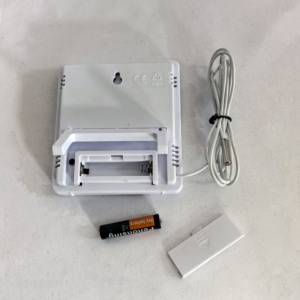 HTC2 디지털 실내외 LCD HTC-2 전자 온습도계 알람 시계 포함 가정용 - Product Image 5