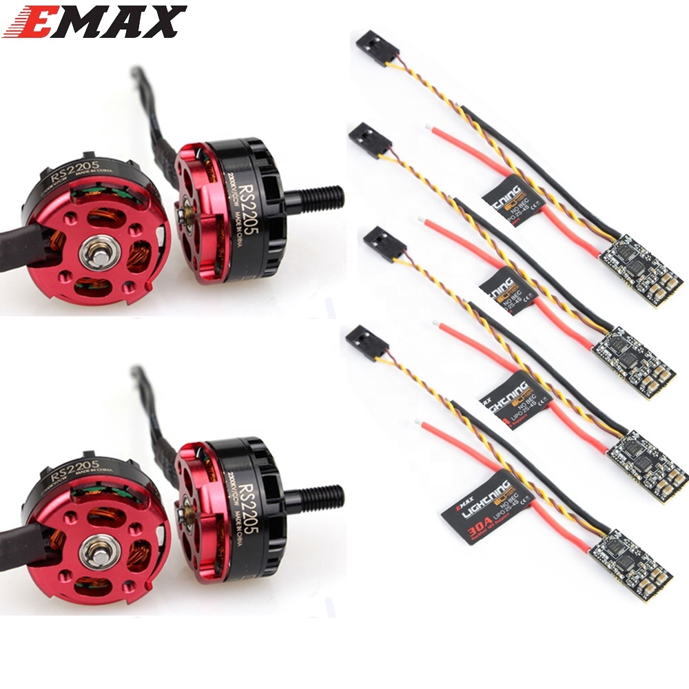 Moteur Brushless RS2205 2300KV – 2-6S, 30A, CW – Pour Drone FPV QAV250, X210, Racing – Aimants N52, Refroidissement Actif, Léger – Pièce RC Performante