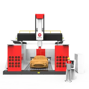 Holz Glasfaser Form Form Muster Schneiden Fräsen Gravur 5-Achsen-CNC-Maschine Maschinen zentrum