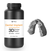 Resina de Impresión 3D de Precisión TJ-5402, Resina Dental de Alta Resistencia a la Flexión para Impresión 3D, Materiales Dentales