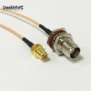 New SMA Female Jack Switch TNC Female Jack Cable RG316 15CM 6" Adapter Wholesale Fast Ship