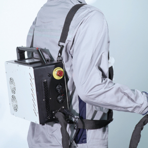 100W Gỗ Kim Loại Sơn Gỉ Dầu Graffiti Loại Bỏ Sợi Di Động Xung Laser Máy Làm Sạch - Product Image 2